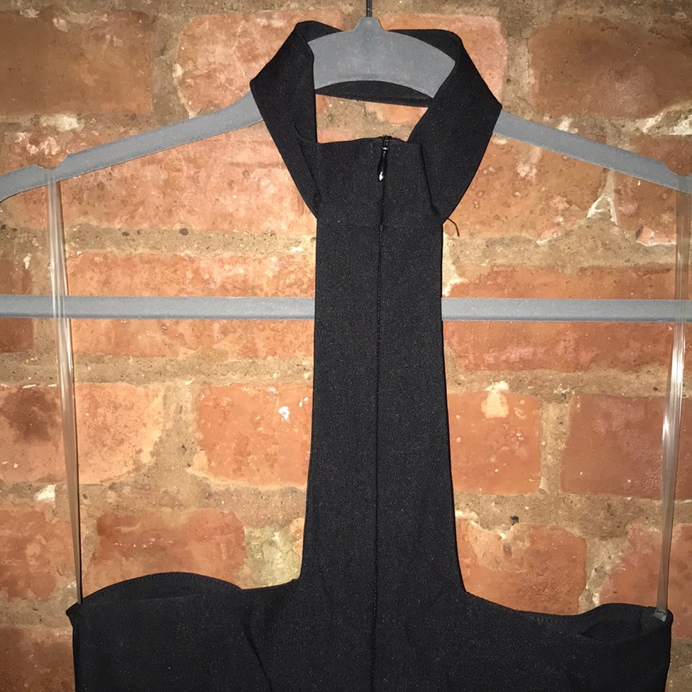 Black stretchy jumpsuit - Picture 5 of 6